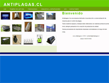 Tablet Screenshot of antiplagas.cl